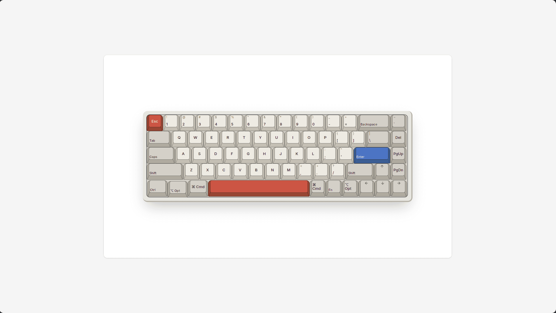 Keyboard preview