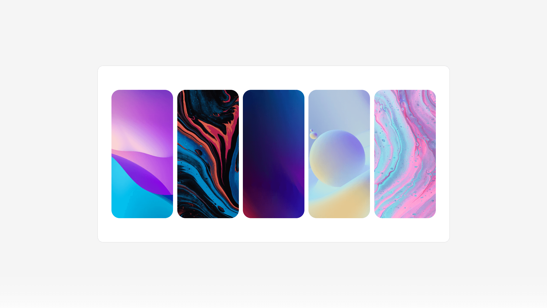 Expandable Cards preview